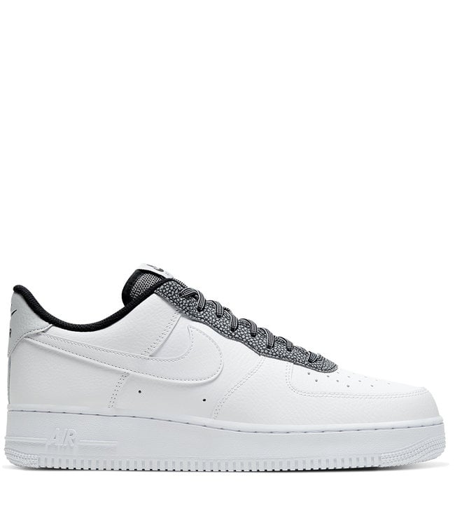 white and gray nike air force 1