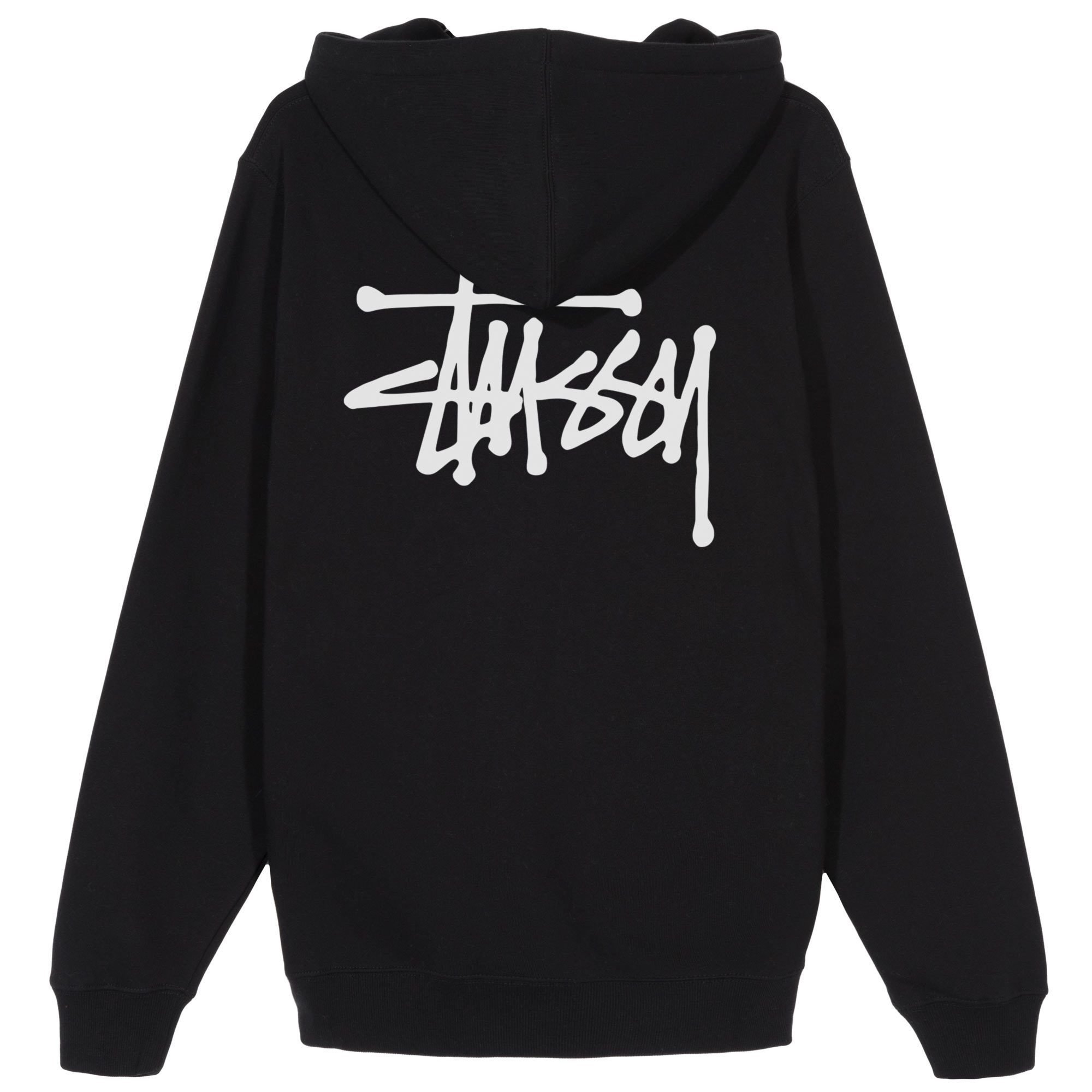 hoodie stussy black