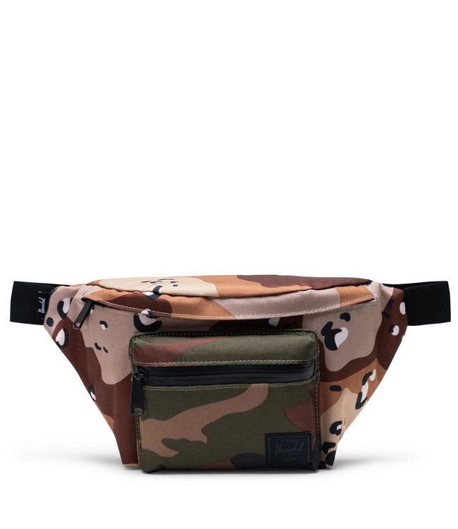herschel camo fanny pack