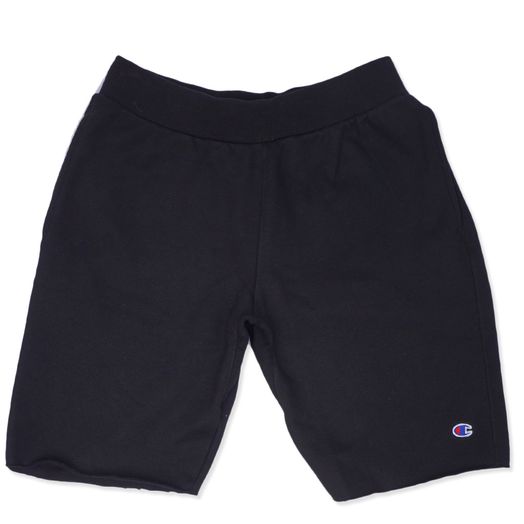 black champion sweat shorts