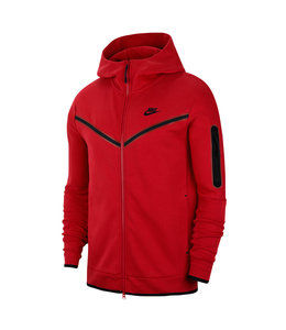 nike tech fleece red