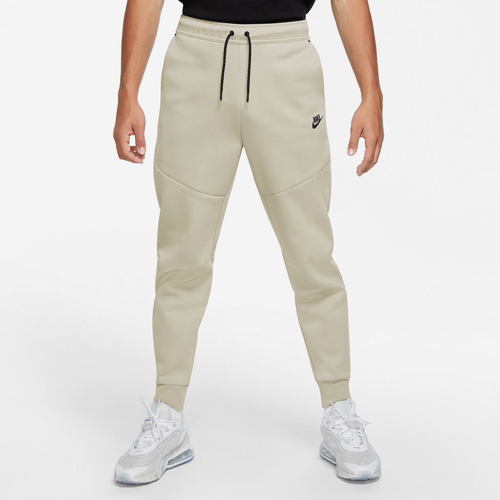 nike tech fleece joggers light bone
