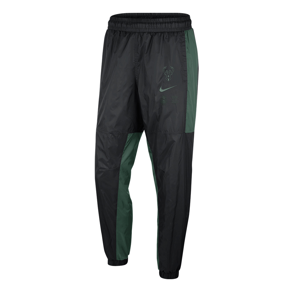 Nike Milwaukee Bucks Men S Courtside Pant Black Moda3