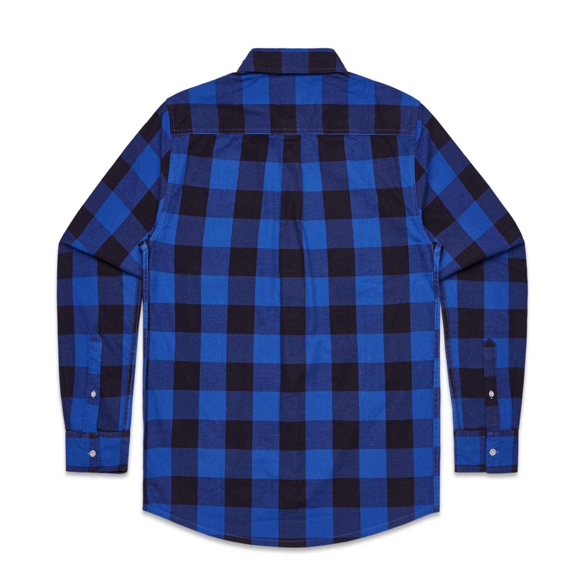 Blue Flannel Shirt Sticker for Sale by hmiller013