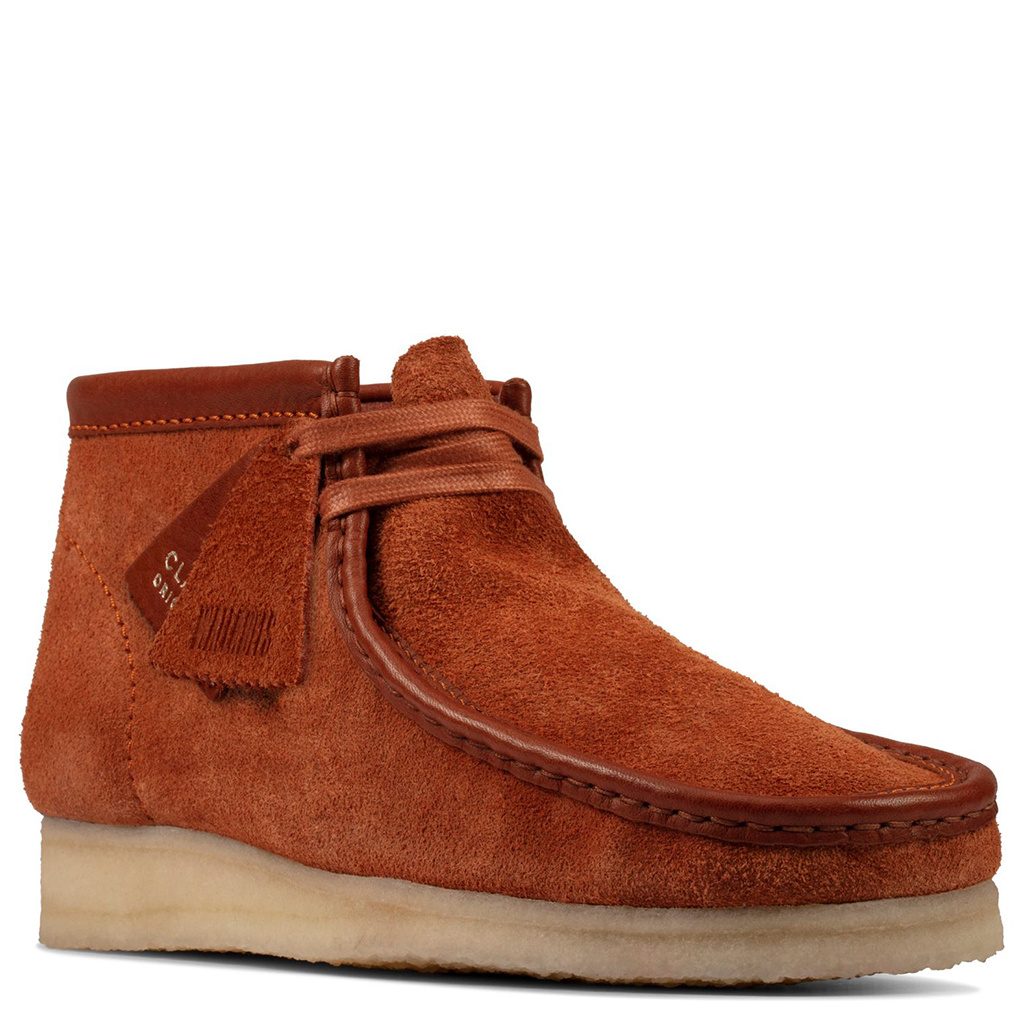 clarks hairy suede
