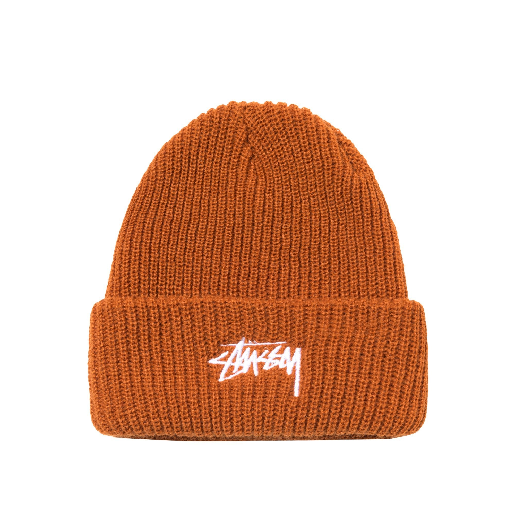stussy logo beanie