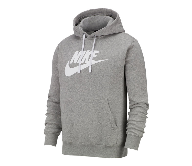 nike club logo hoodie white