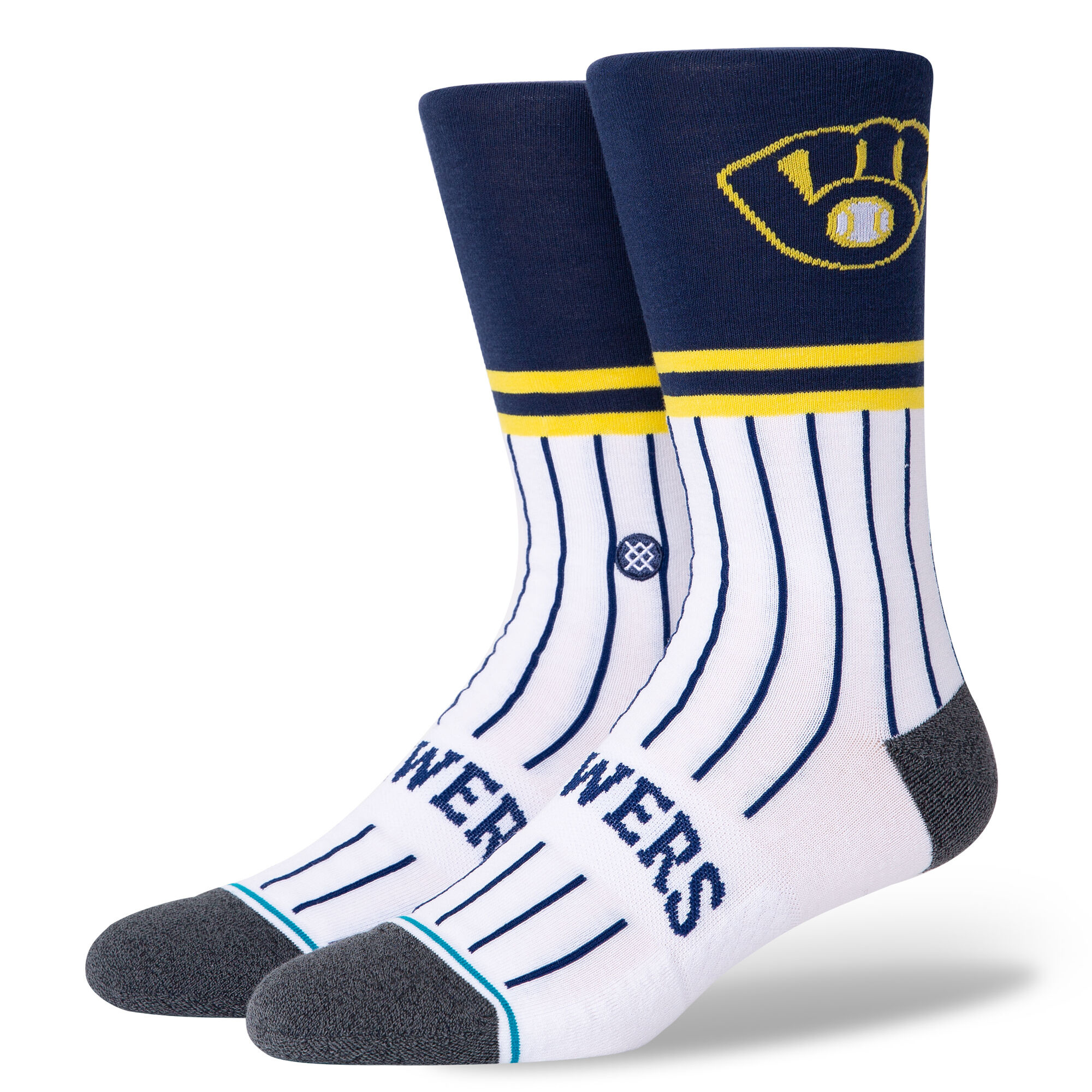 Milwaukee Brewers Stance Infiknit Color Crew Socks