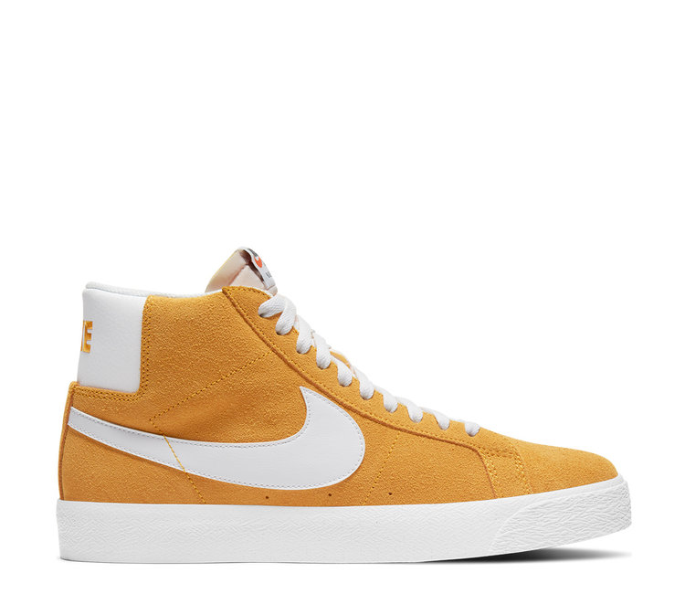Nike Sb Zoom Blazer Mid University Gold White University Gold Moda3