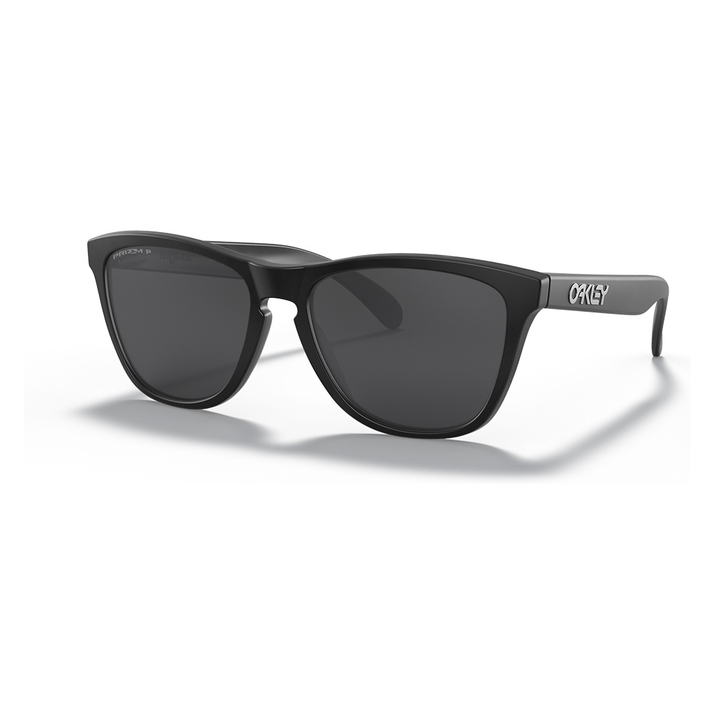 Drop Point™ Prizm Black Polarized Lenses, Matte Black Frame Sunglasses |  Oakley Standard Issue US
