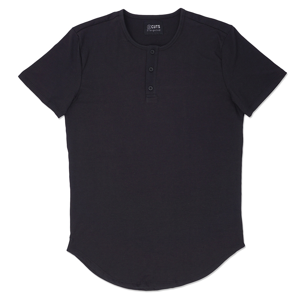 elongated henley