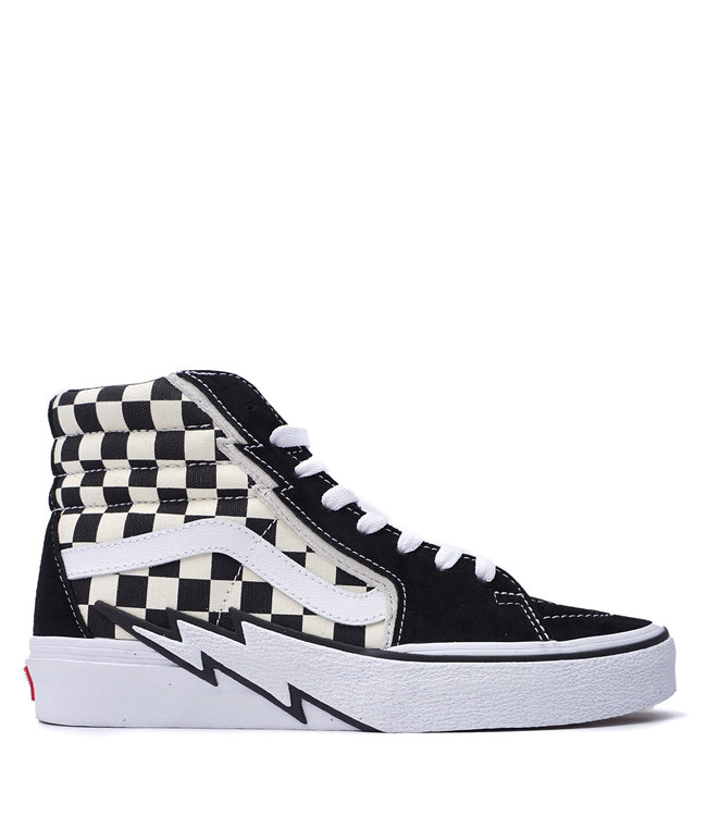 sk8 hi vans checkered