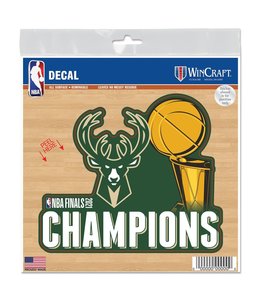 Wincraft Milwaukee Bucks 2021 NBA Champions Plastic Sign - MODA3