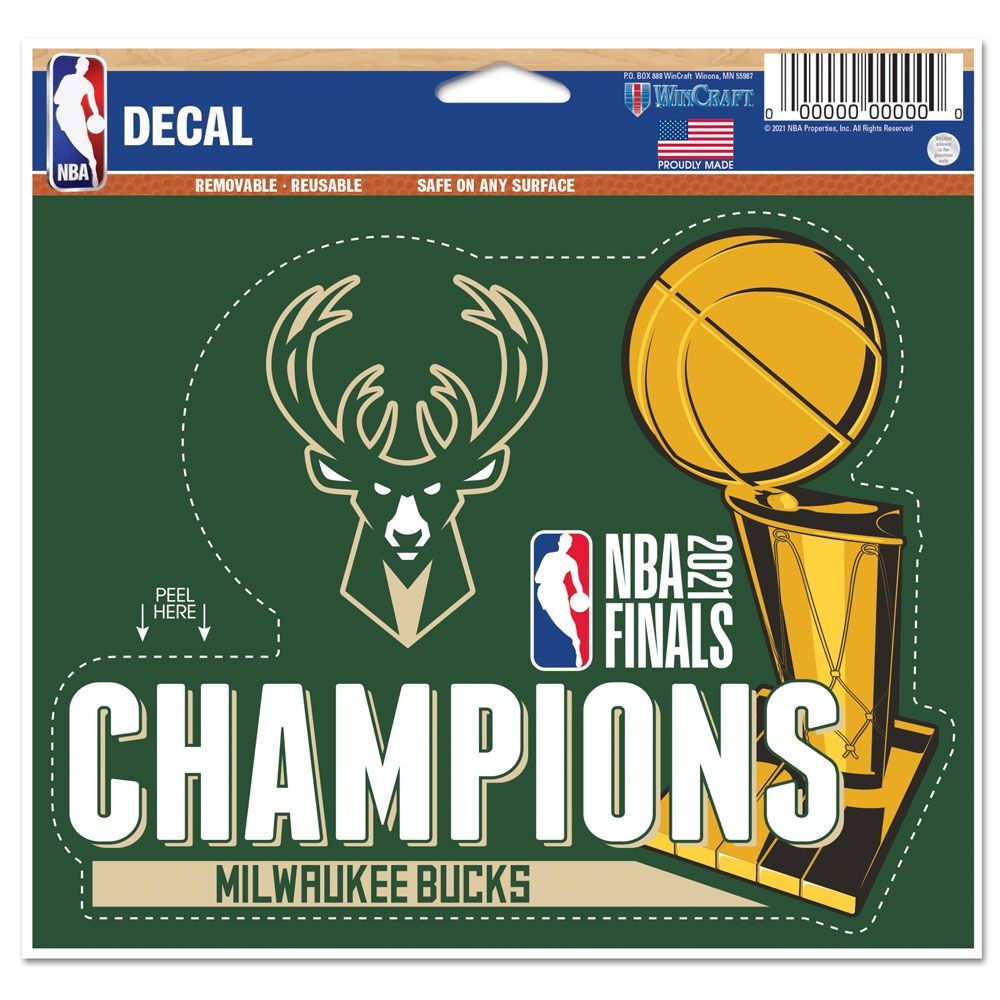 Milwaukee Bucks 2021 NBA Finals Champions Ticket Collection 
