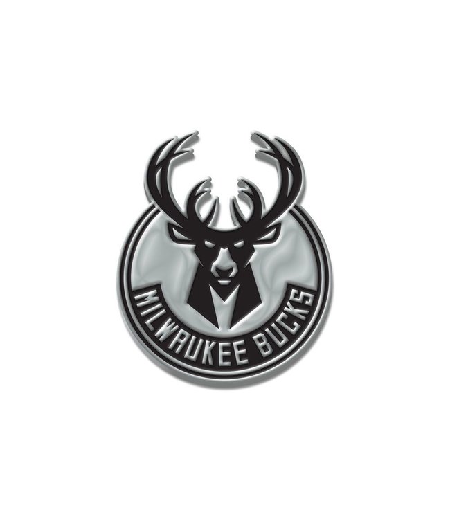 Wincraft Metal Icon Milwaukee Bucks Motorcycle License Plate Frame