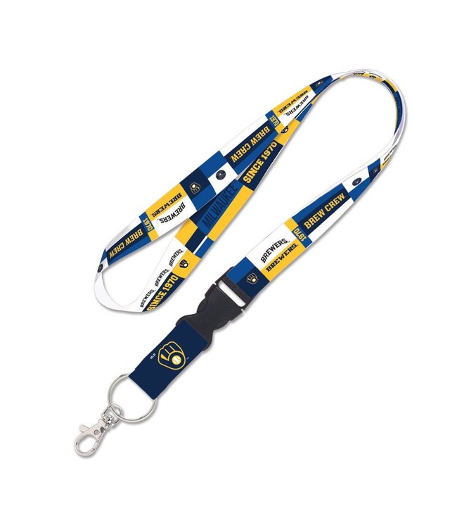 WINCRAFT Brewers Colorblock Lanyard