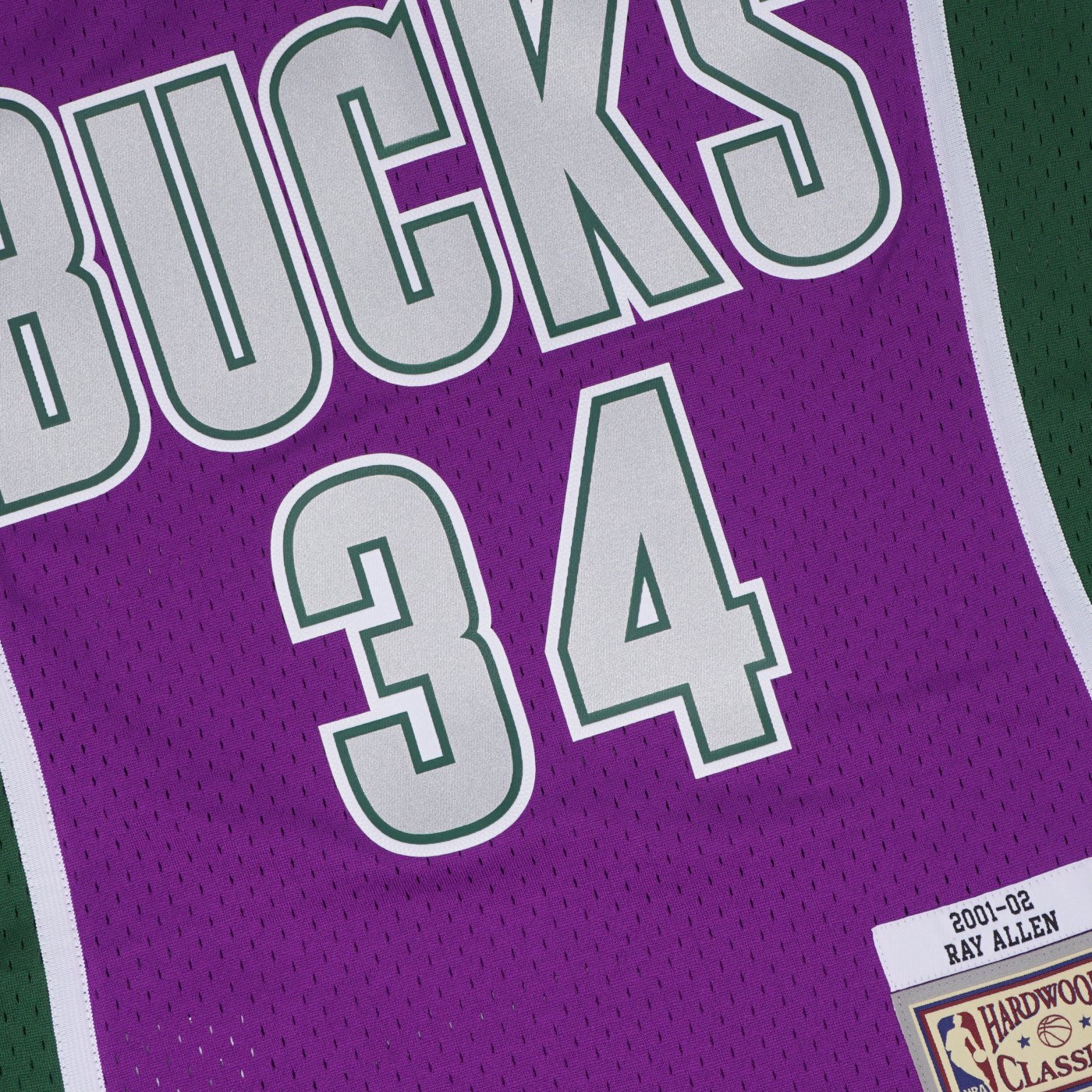 Mitchell & Ness: Bucks Ray Allen Space Knit Jersey – On Time