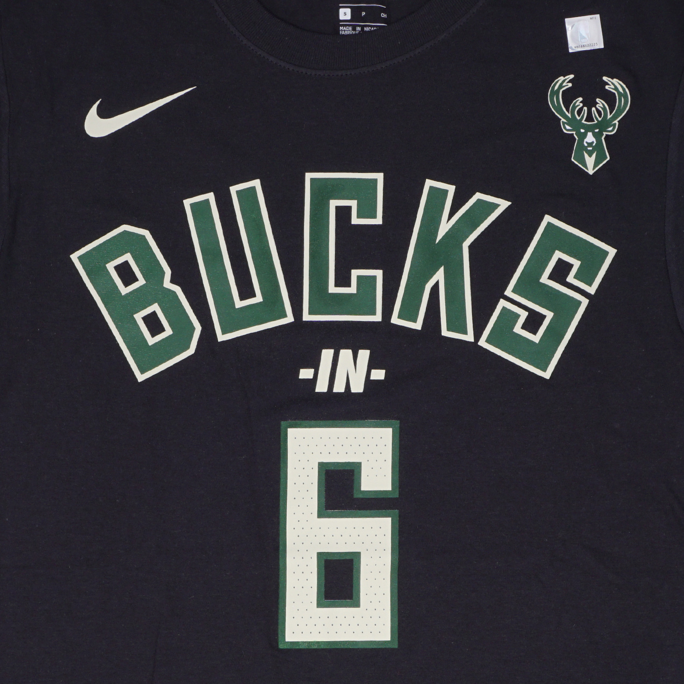 Milwaukee Bucks Athletics Tee Shirt – 3 Red Rovers