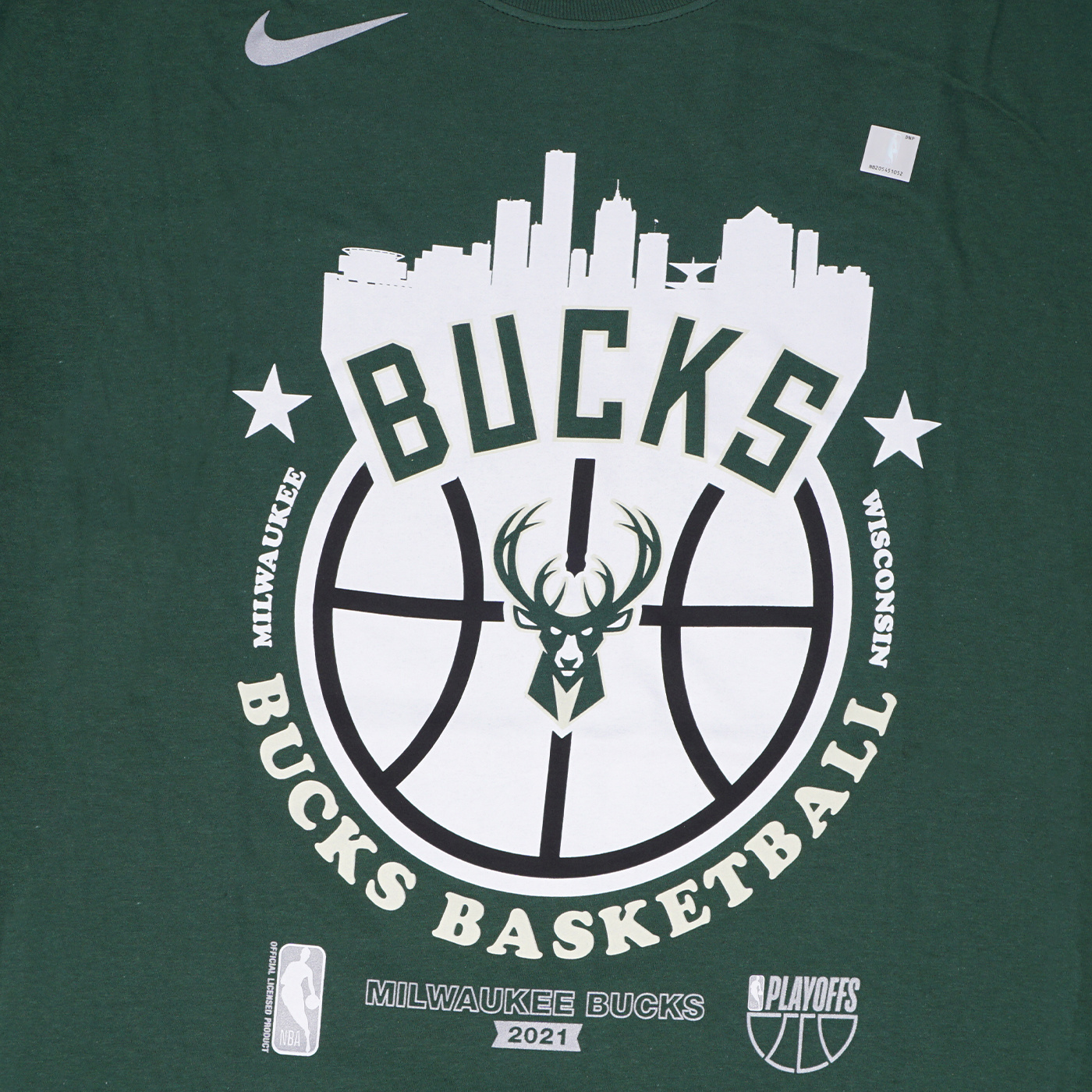 Nike Milwaukee Bucks NBA 2021 Finals Bound T-Shirt