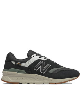 New Balance Men's 574 - Black/Sugar Melon - MODA3