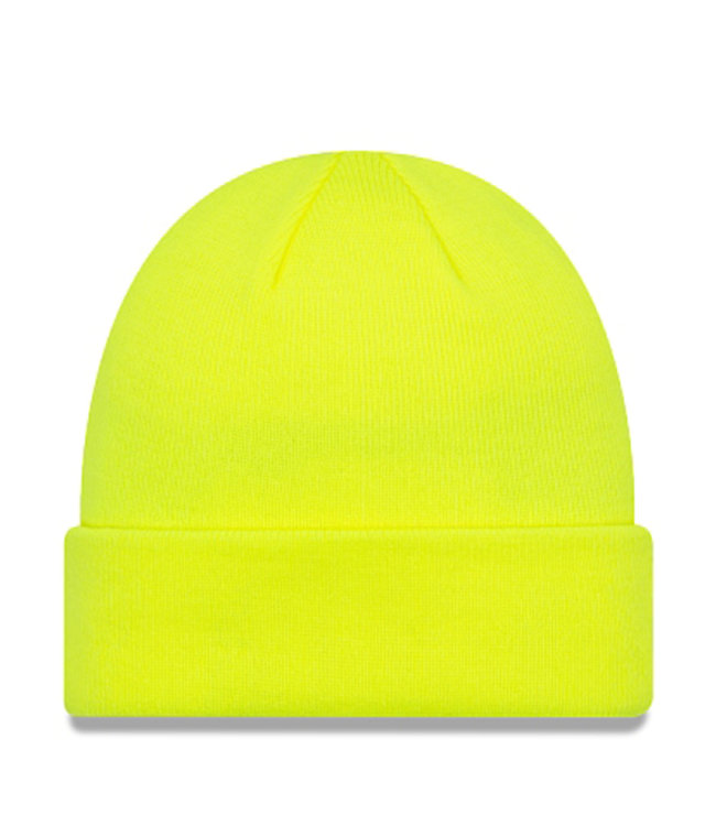Gorro amarillo Cuff Knit Pop Colour de New Era