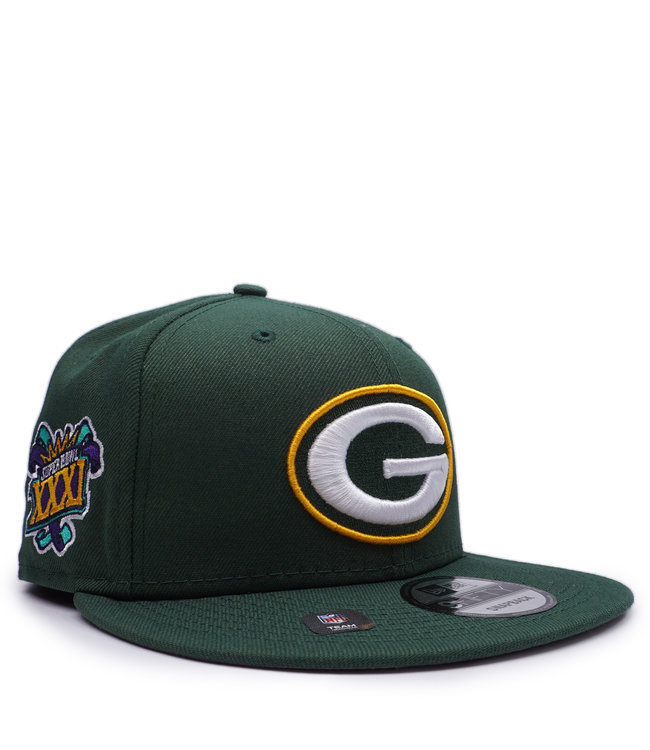 new era snapback green