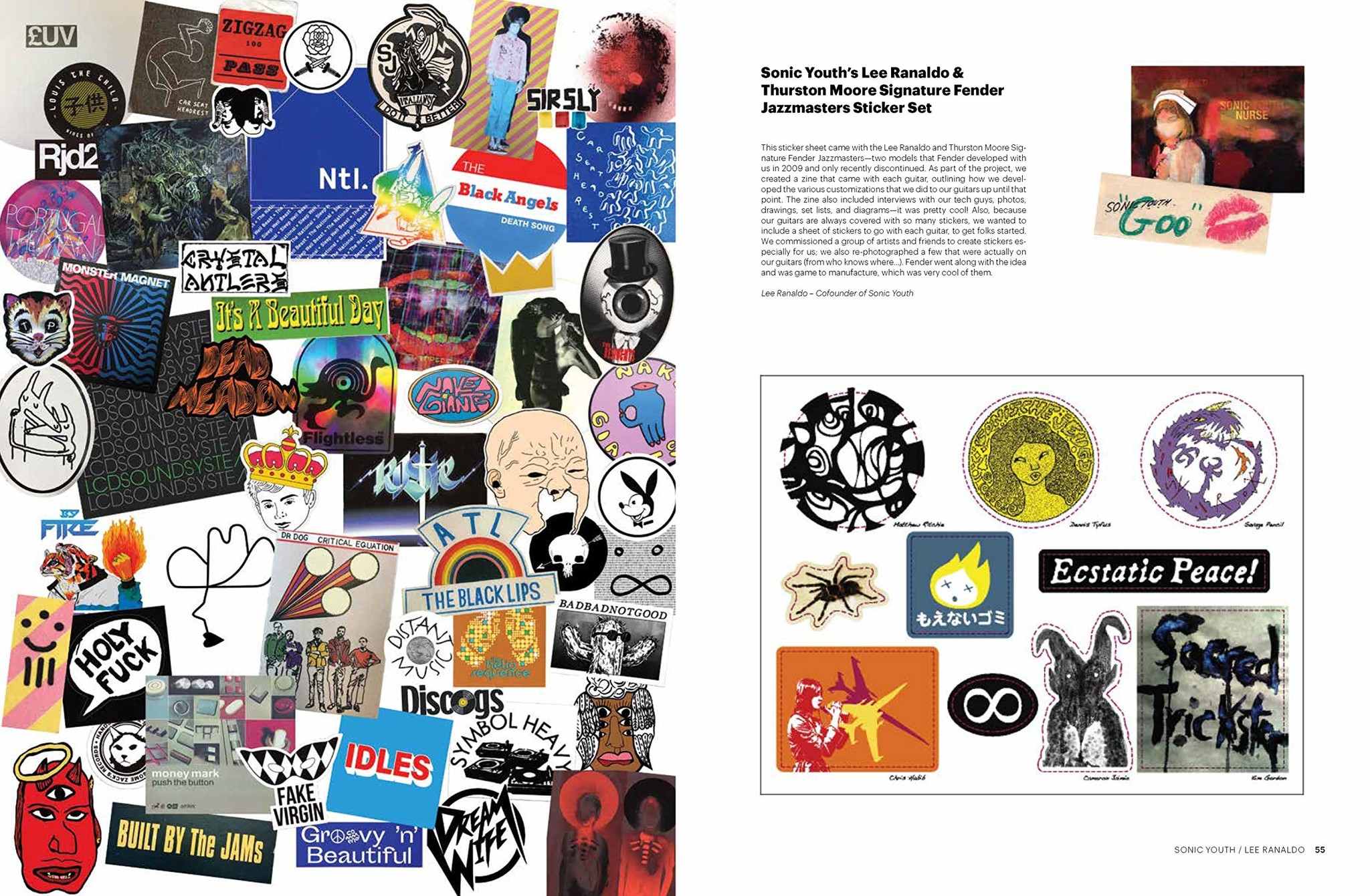 Rizzoli Stickers Vol. 2: From Punk Rock To Contemporary Art Book - MODA3