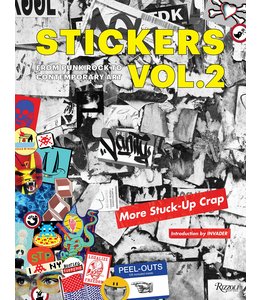 STICKERS VOL. 2:  FROM PUNK ROCK TO CONTEMPORARY ART BOOK