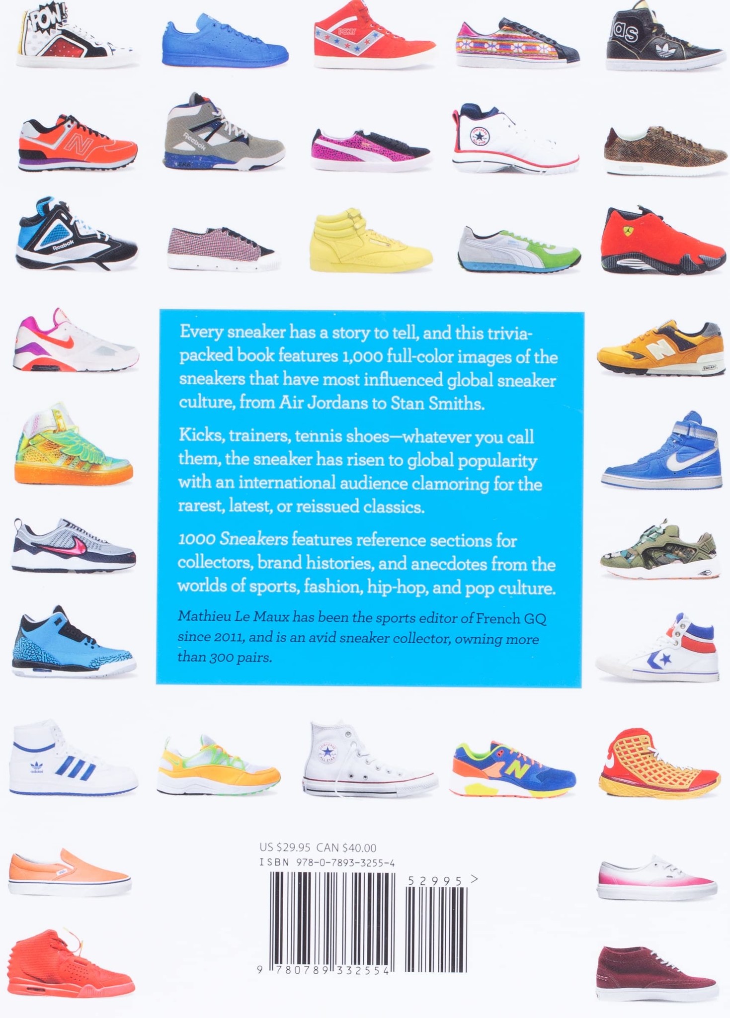 1000 Sneakers: A Guide to the World's Greatest Kicks Book - MODA3