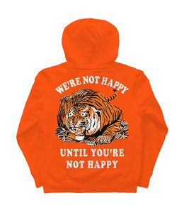 COLD WORLD HAPPY TIGER PULLOVER HOODIE