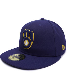 NEW ERA BREWERS AUTHENTIC 59FIFTY FITTED HAT