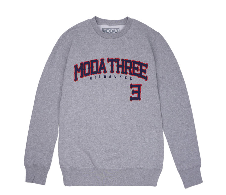 MODA3 Braves Crewneck Sweatshirt 