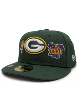 NEW ERA PACKERS SUPER BOWL 59FIFTY FITTED HAT