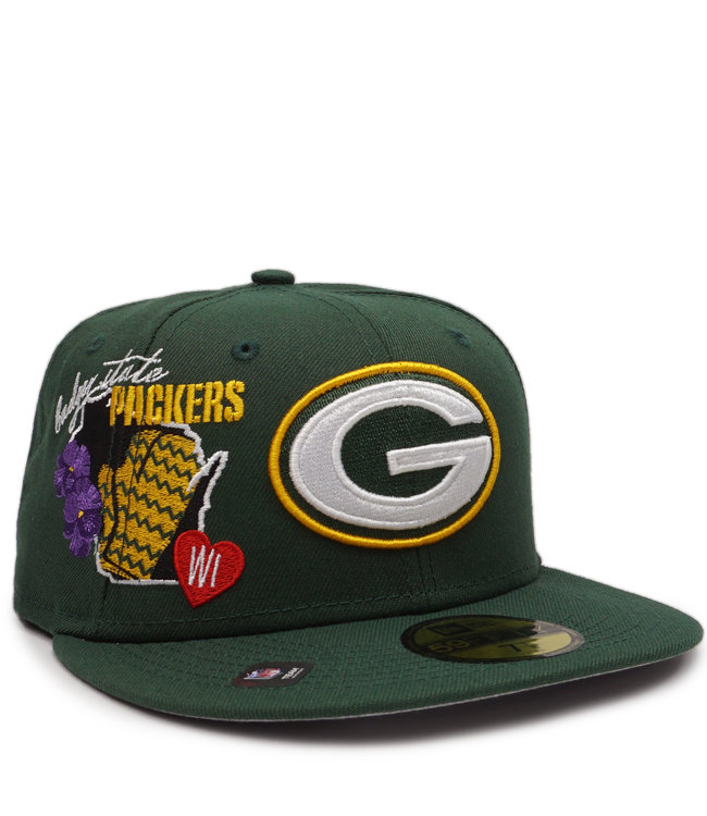 NEW ERA Packers City Cluster 59 Fifty Fitted Hat