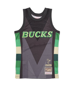 MITCHELL AND NESS X MODA3 BUCKS HOMECOURT SWINGMAN JERSEY