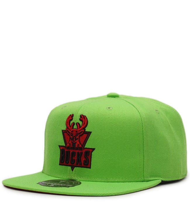 MITCHELL AND NESS Bucks Reverse Candy Apple Fitted Hat