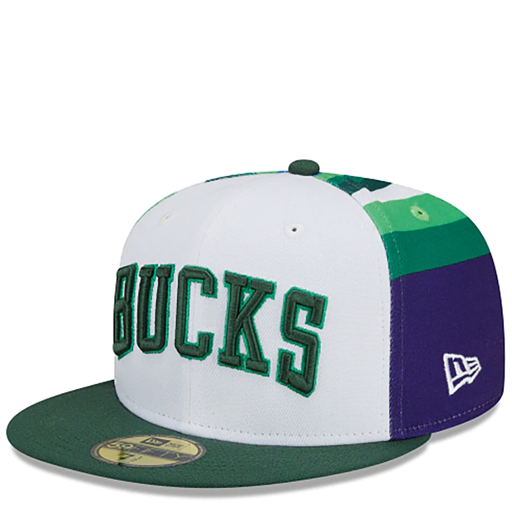 Milwaukee Bucks New Era City Edition 2022 9FIFTY Cap - Mens