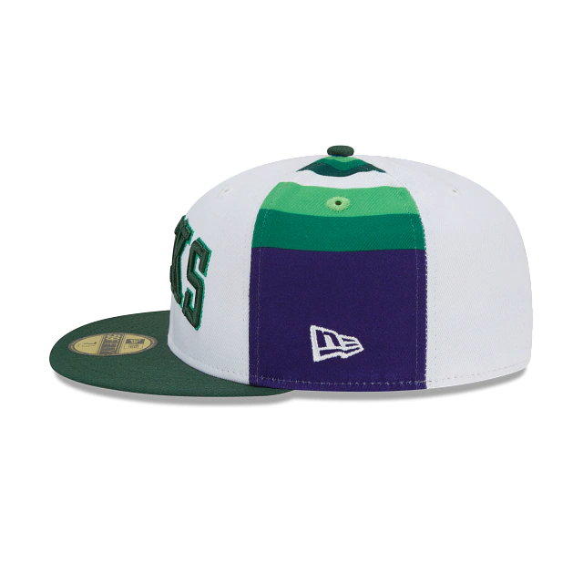 Men's New Era Purple Milwaukee Bucks 2021/22 City Edition Alternate 59FIFTY Fitted Hat