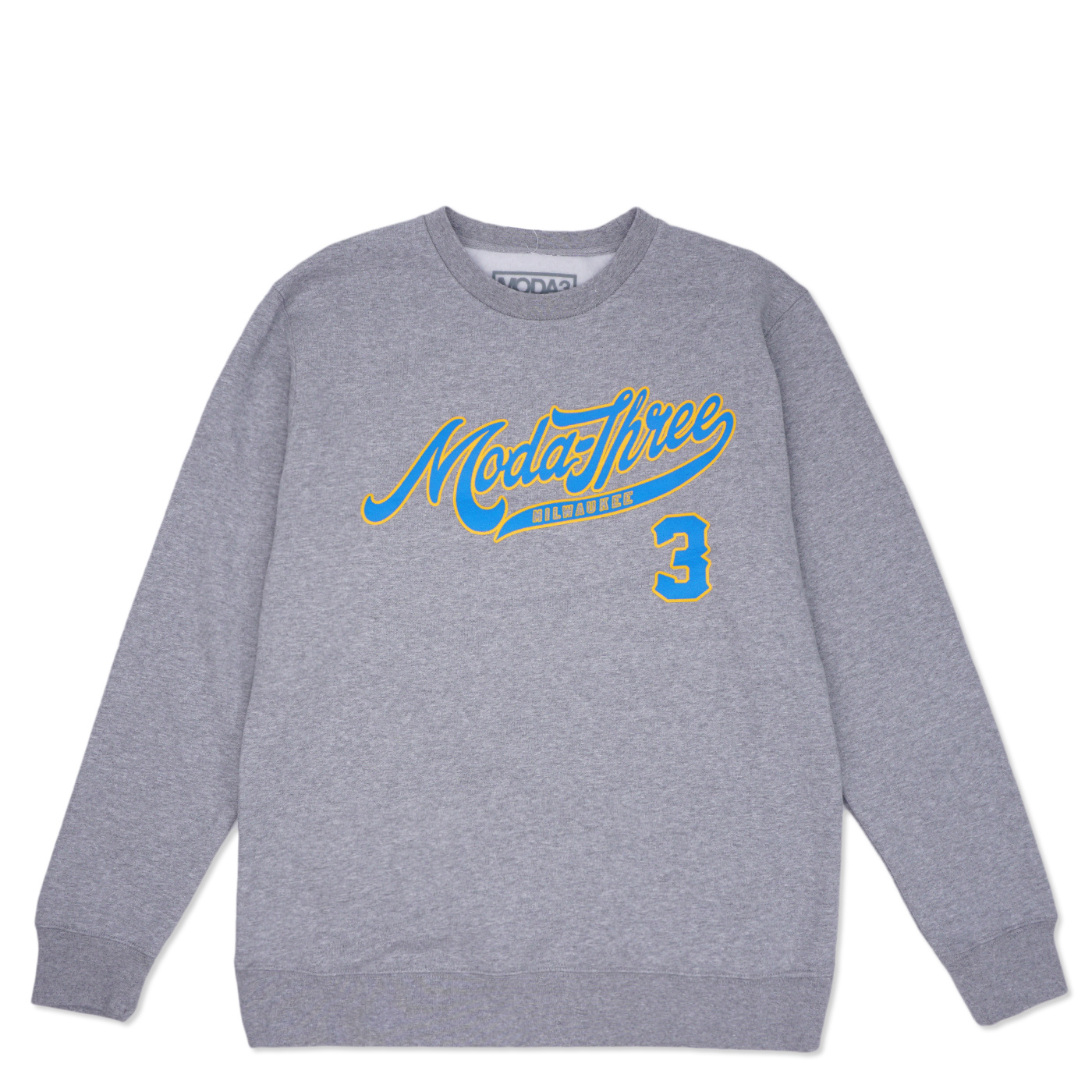 MODA3 80s Script Crewneck Sweatshirt 
