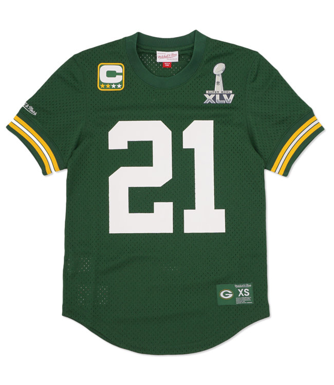MITCHELL AND NESS Packers Charles Woodson Name and Number Mesh Top