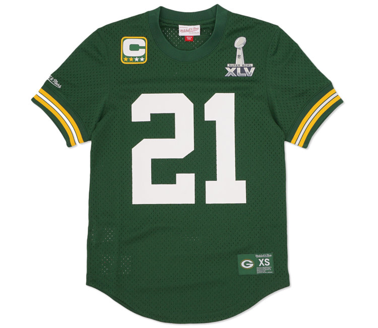 Charles Woodson Green Bay Packers Mitchell & Ness Big Tall 2010 Retired Player Replica Jersey –