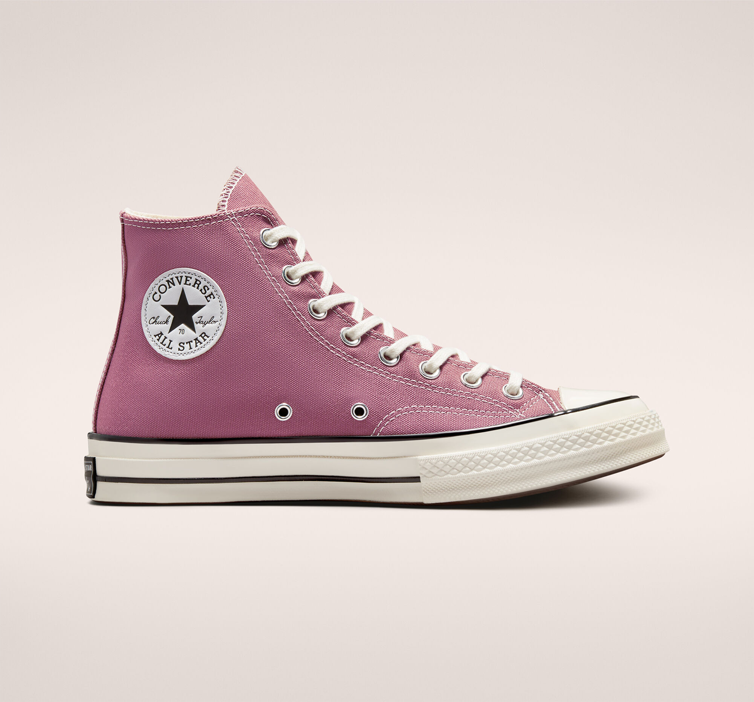 converse pink black
