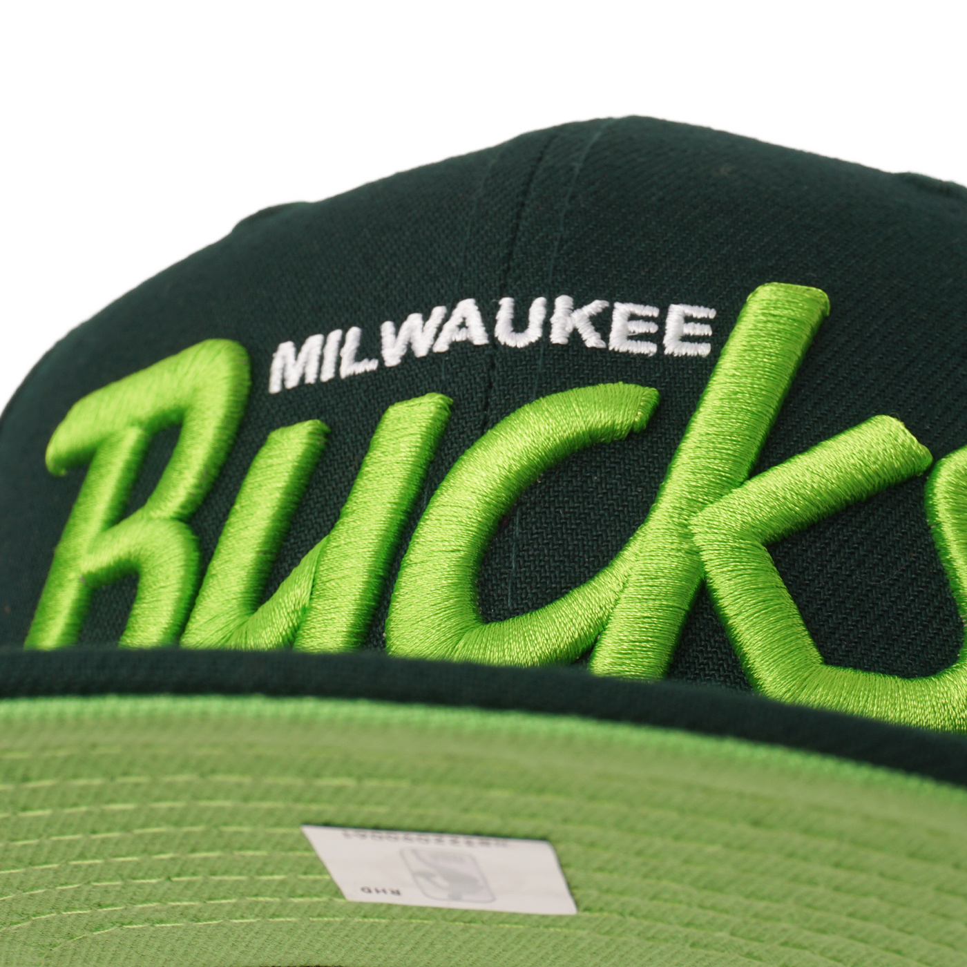 New Era Milwaukee Bucks Script 59FIFTY Fitted Hat - Dark Green/Purple -  MODA3