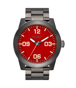 NIXON CORPORAL STAINLESS STEEL WATCH