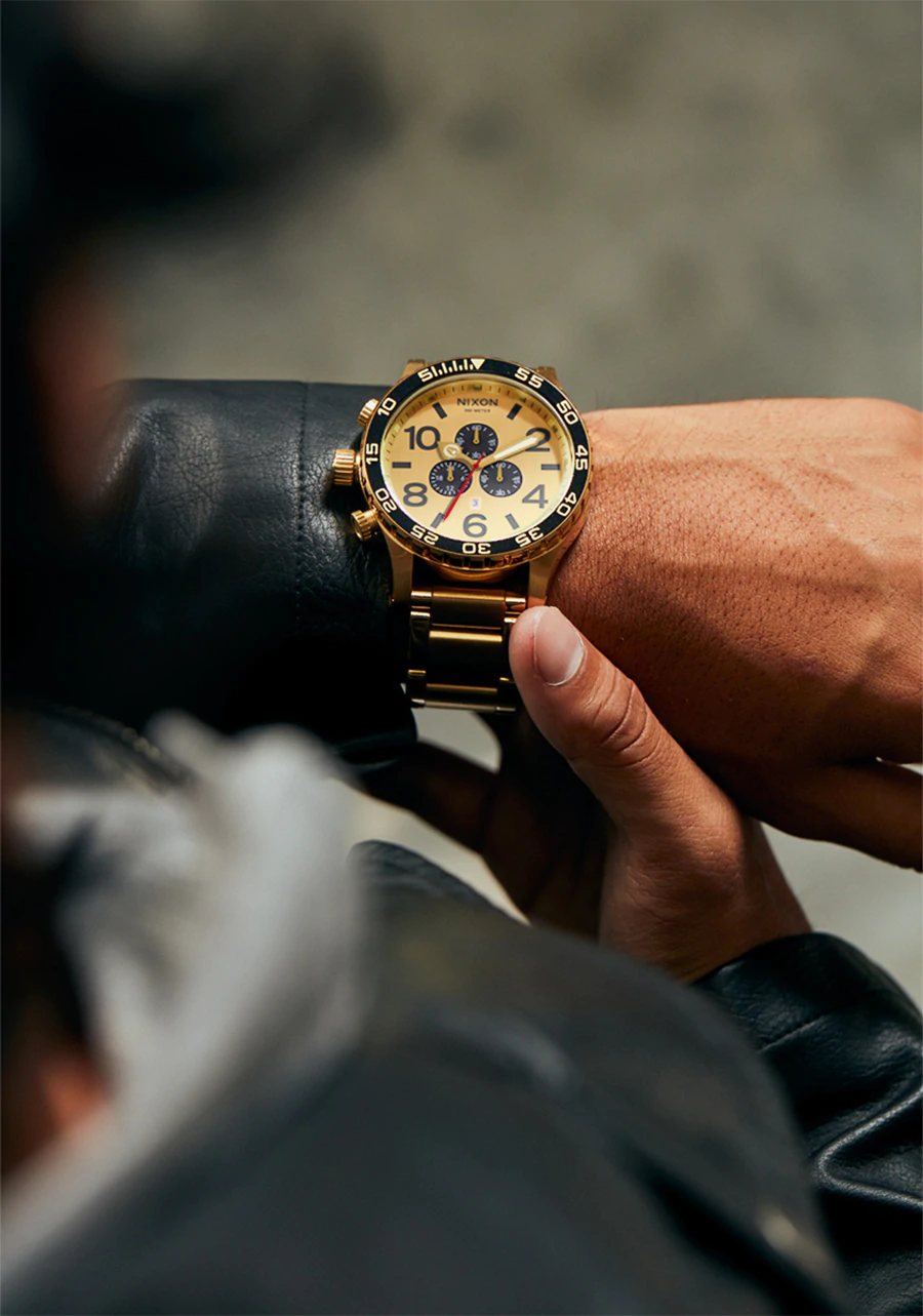 Nixon 51-30 Chrono Watch - All Gold/Gold/Black - MODA3