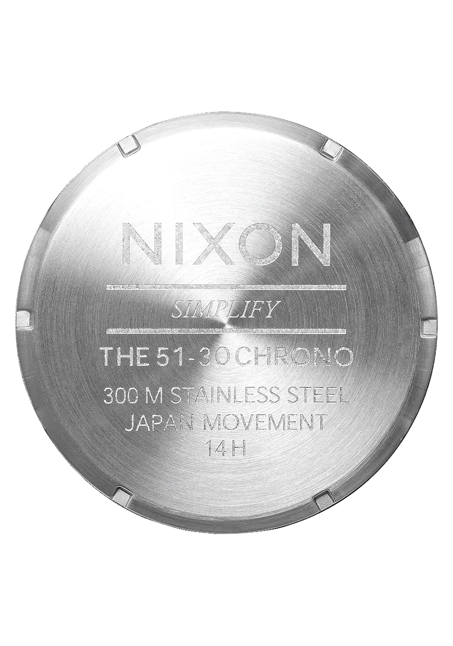 Nixon 51-30 Chrono Watch - All Silver/Black - MODA3