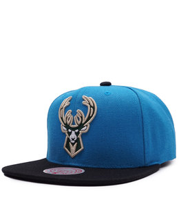 Mitchell & Ness Milwaukee Bucks Swingman Pop Snapback Hat - Green - MODA3