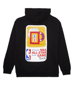 MITCHELL AND NESS BUCKS ASG '77 BEER LOGO HOODIE