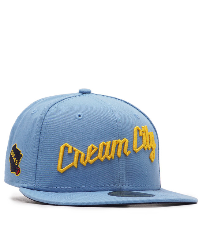 cream new era hat