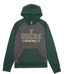 Fanatics Milwaukee Bucks Acquisition Pullover Hoodie - Storm Grey - MODA3